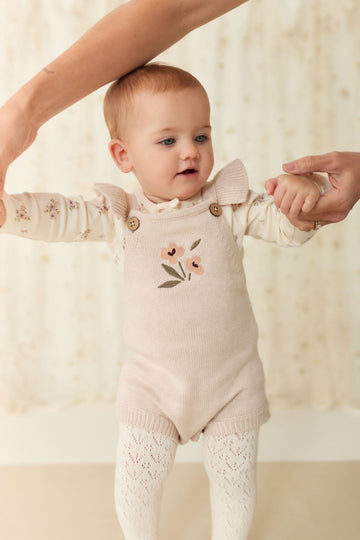 Lulu Romper - Rosewater Petite Goldie Childrens Romper from Jamie Kay Australia