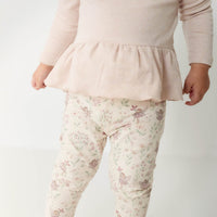 Organic Cotton Everyday Legging - Fairy Willow Childrens Legging from Jamie Kay Australia