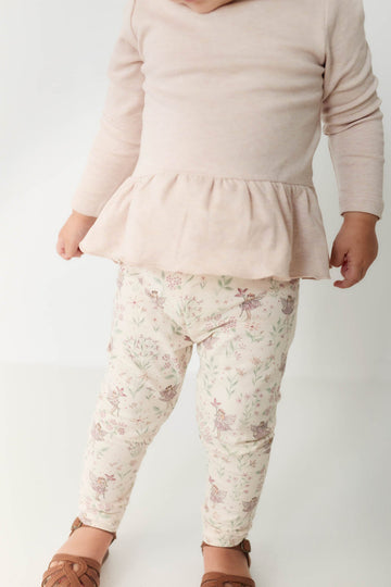 Organic Cotton Everyday Legging - Fairy Willow Childrens Legging from Jamie Kay Australia