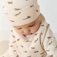 Organic Cotton Bib - Avion Shell Childrens Bib from Jamie Kay Australia