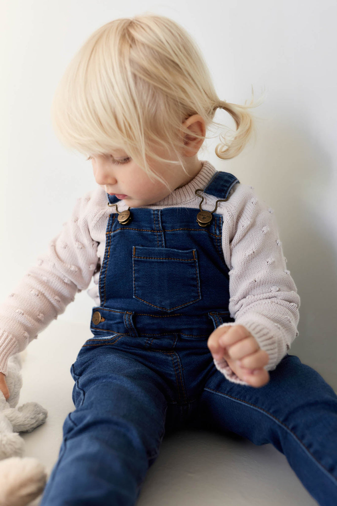 Jordie Overall - Indigo Denim Childrens Overall from Jamie Kay Australia