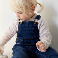 Jordie Overall - Indigo Denim Childrens Overall from Jamie Kay Australia