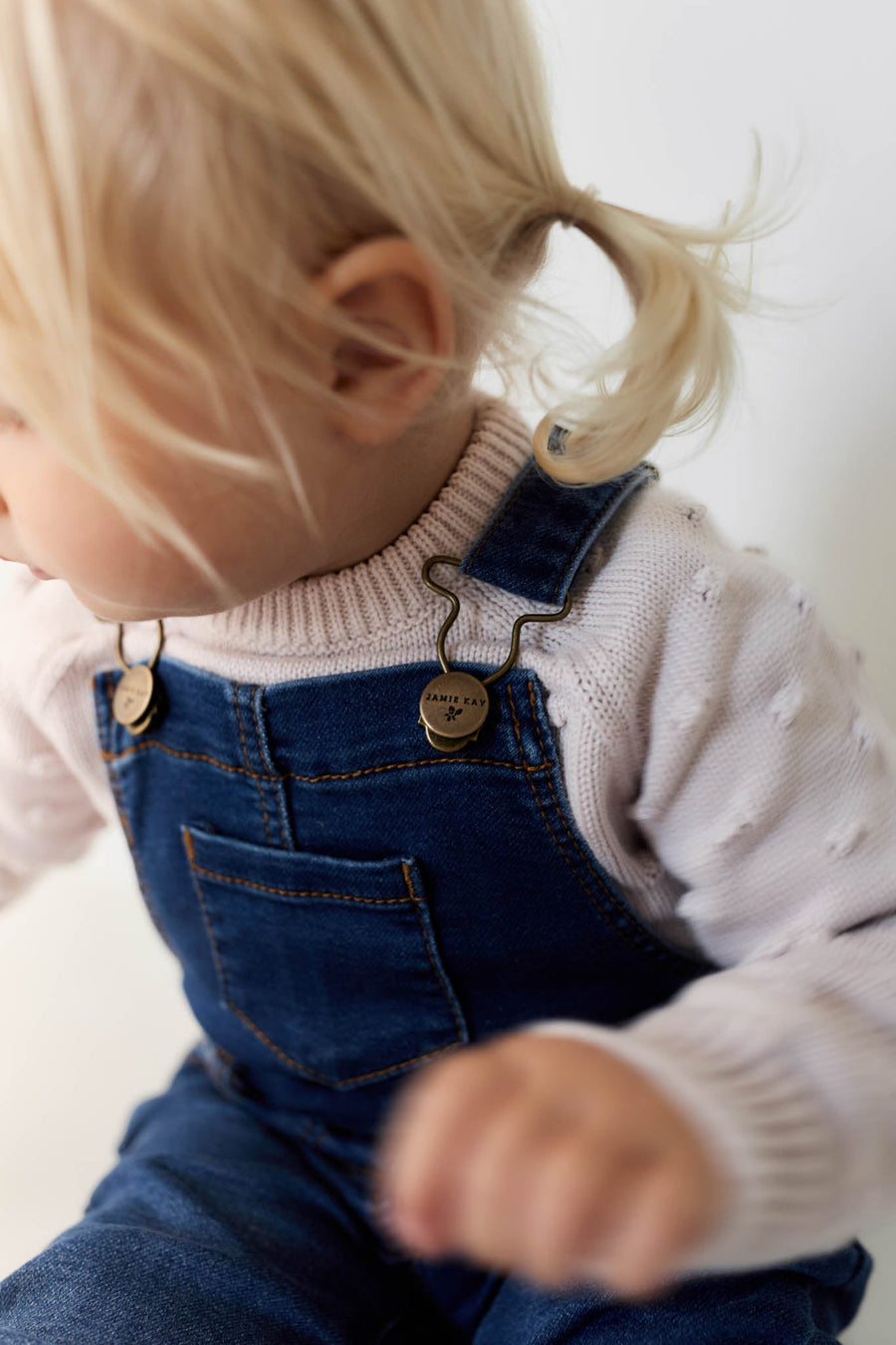 Jordie Overall - Indigo Denim Childrens Overall from Jamie Kay Australia