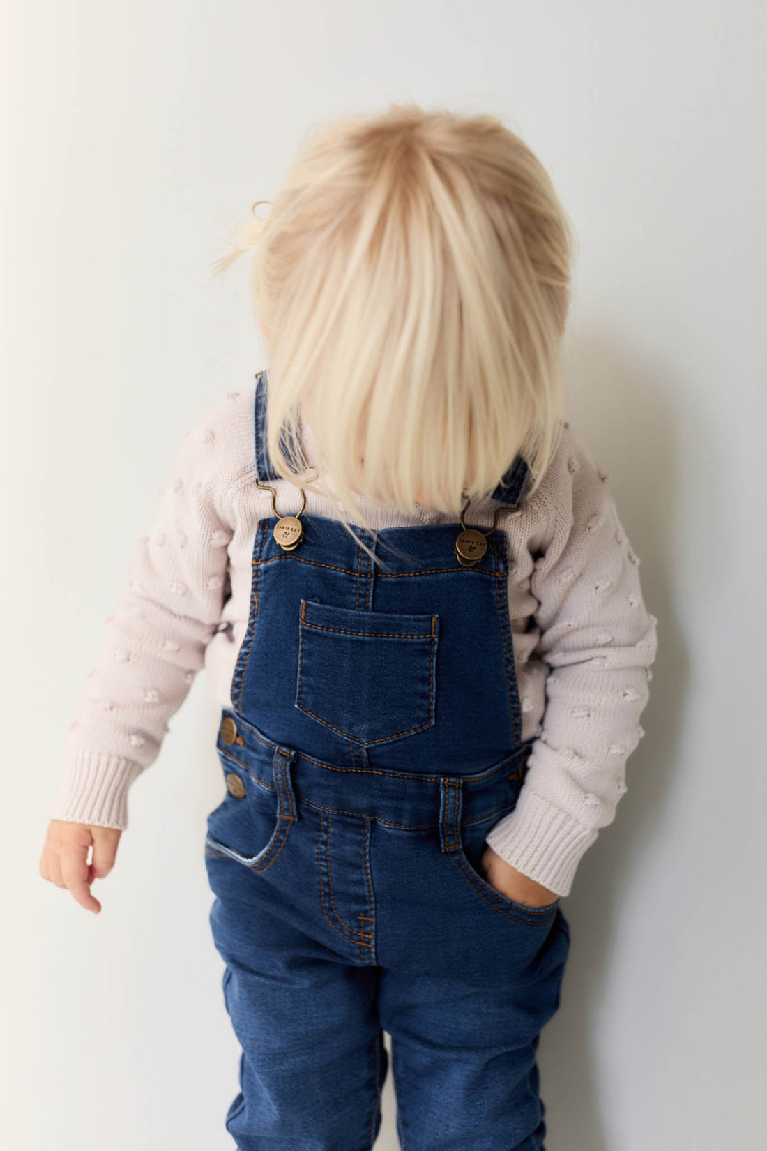 Jordie Overall - Indigo Denim Childrens Overall from Jamie Kay Australia