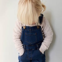 Jordie Overall - Indigo Denim Childrens Overall from Jamie Kay Australia