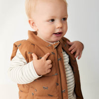 Taylor Vest - Avion Spiced Childrens Vest from Jamie Kay Australia