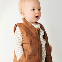 Taylor Vest - Avion Spiced Childrens Vest from Jamie Kay Australia