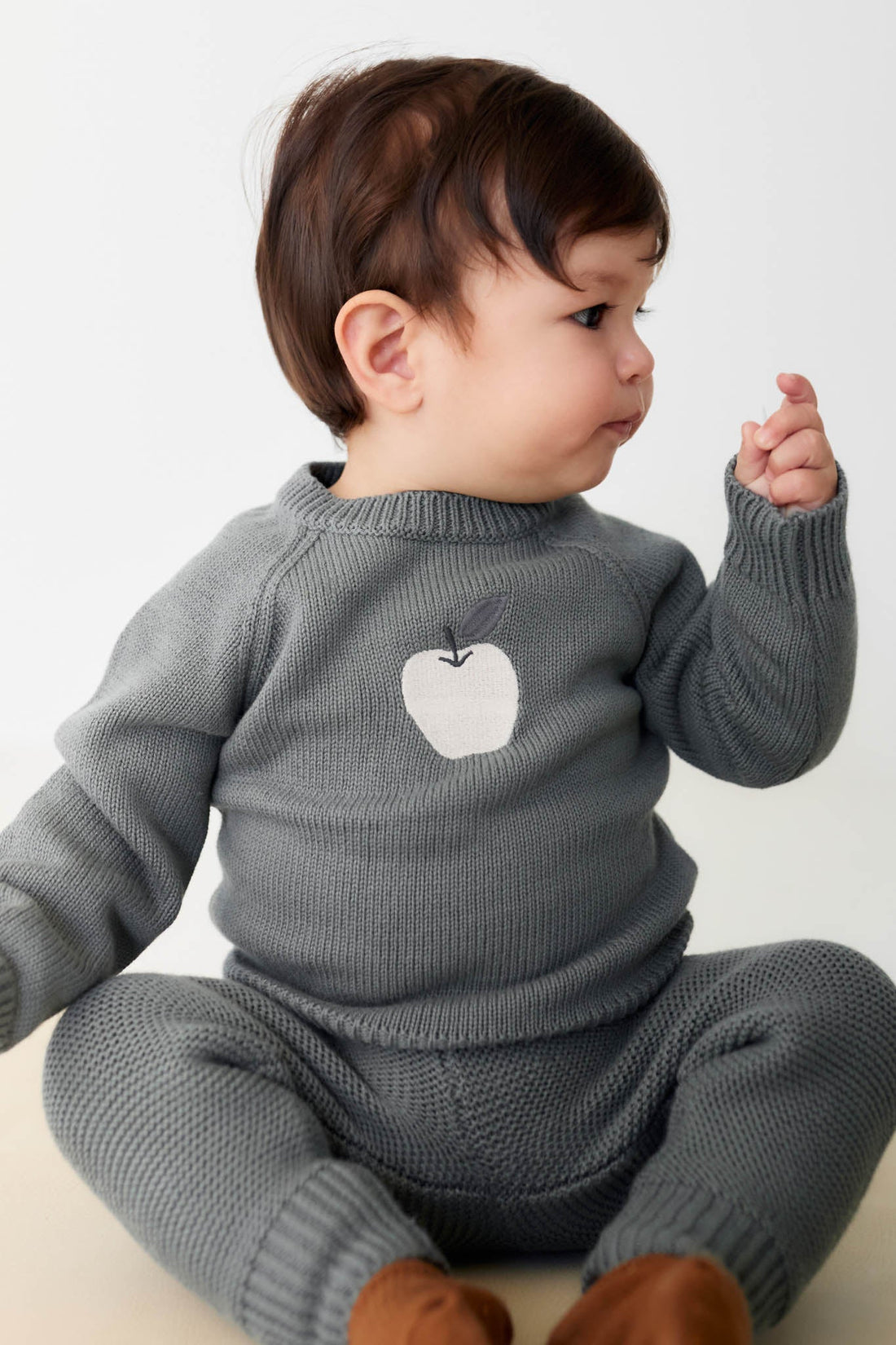 Ethan Jumper - Smoke Apple Childrens Jumper from Jamie Kay Australia