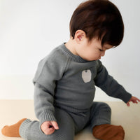 Ethan Jumper - Smoke Apple Childrens Jumper from Jamie Kay Australia