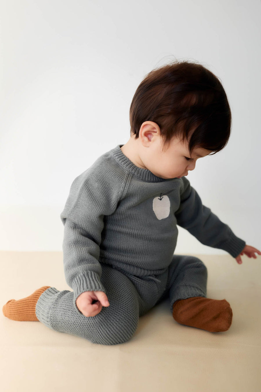 Ethan Jumper - Smoke Apple Childrens Jumper from Jamie Kay Australia