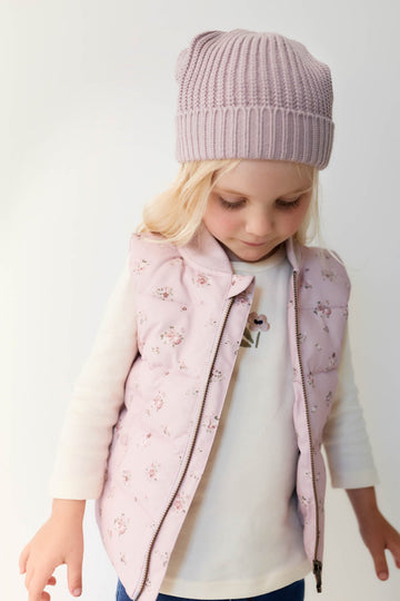 Taylor Vest - Petite Fleur Violet Childrens Vest from Jamie Kay Australia