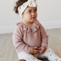 Organic Cotton Headband - Lauren Floral Childrens Headband from Jamie Kay Australia