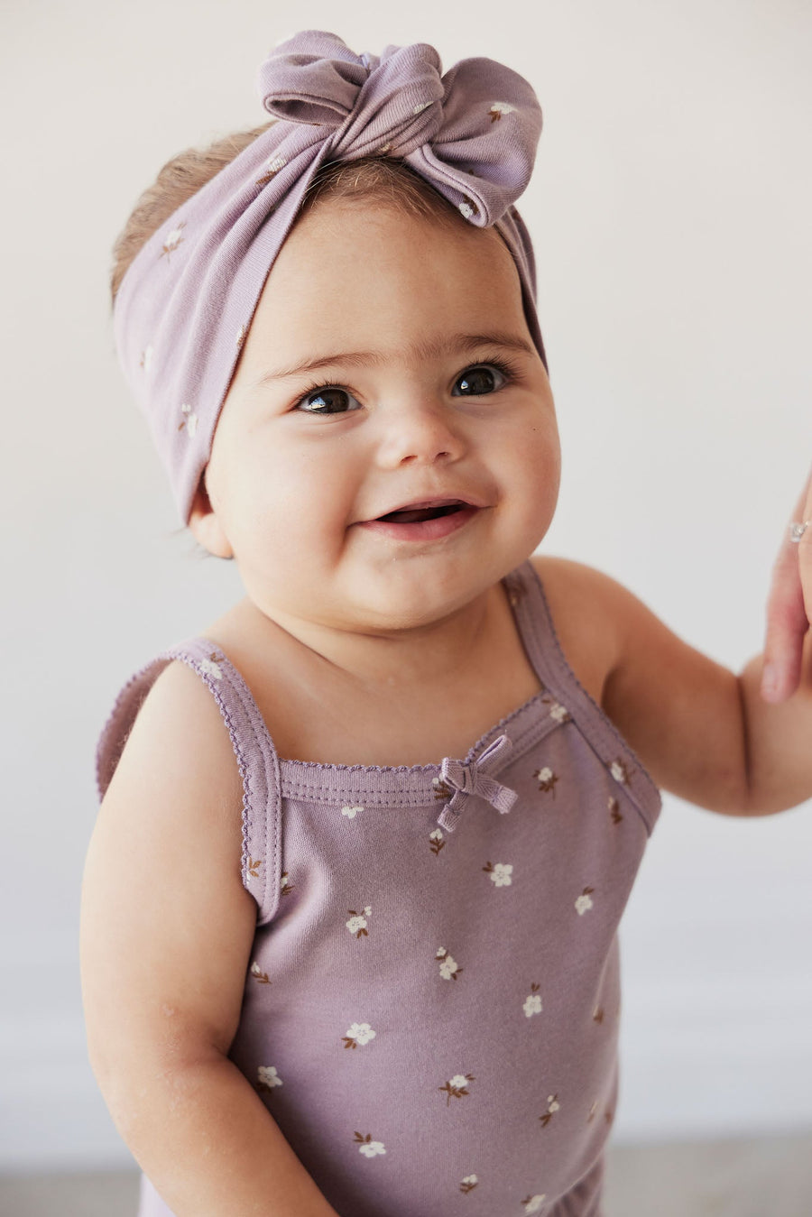 Organic Cotton Headband - Goldie Quail Childrens Headband from Jamie Kay Australia