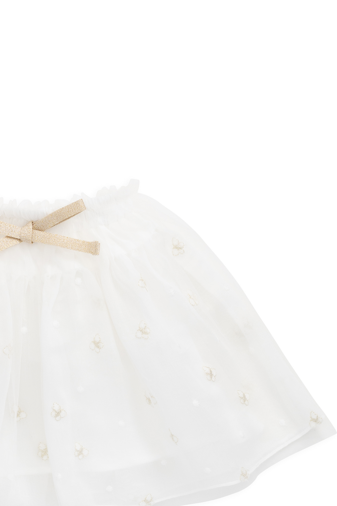 Bellamy Skirt - Parchment Ballerina Butterfiles Childrens Skirt from Jamie Kay Australia