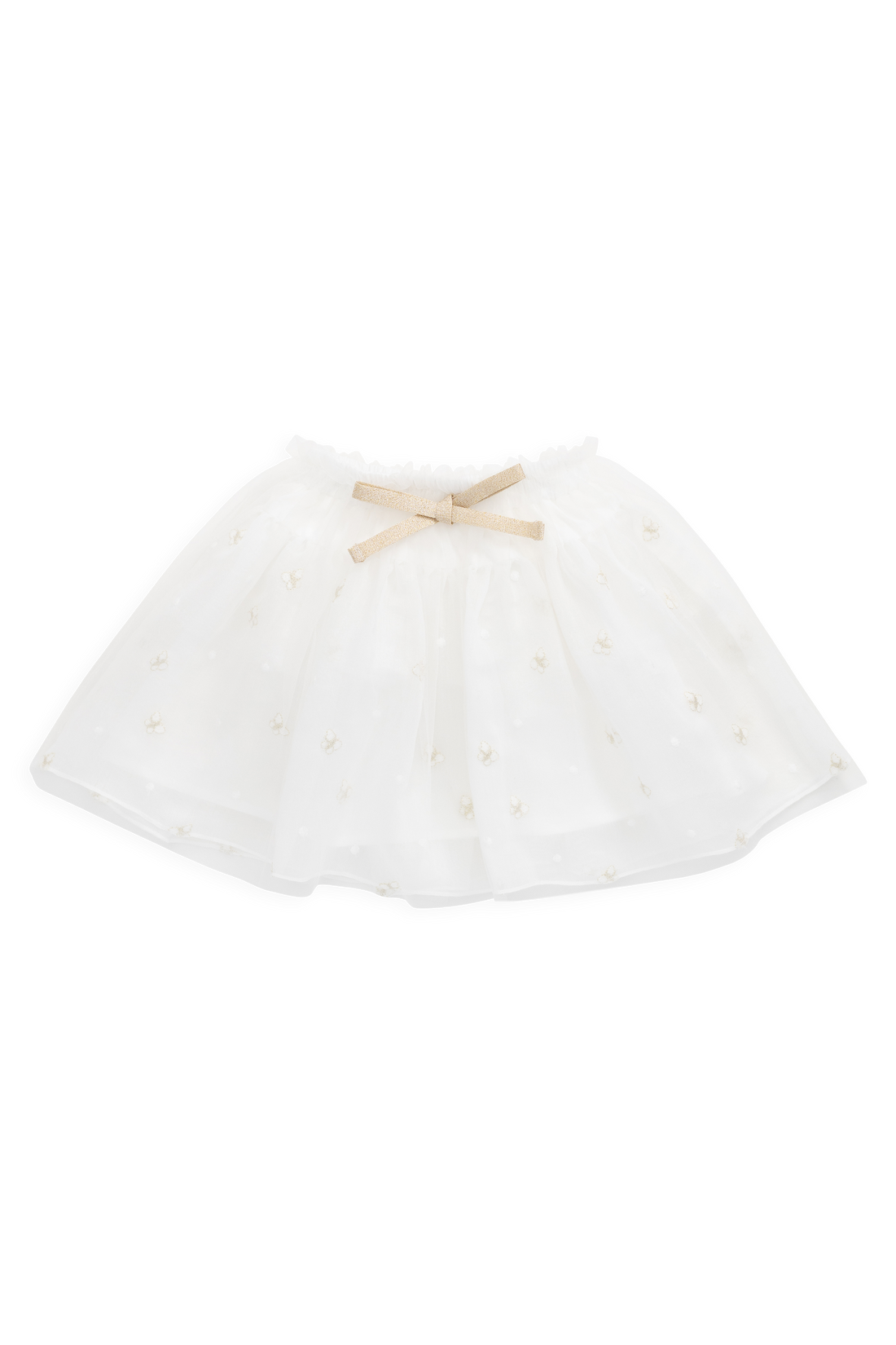 Bellamy Skirt - Parchment Ballerina Butterfiles Childrens Skirt from Jamie Kay Australia