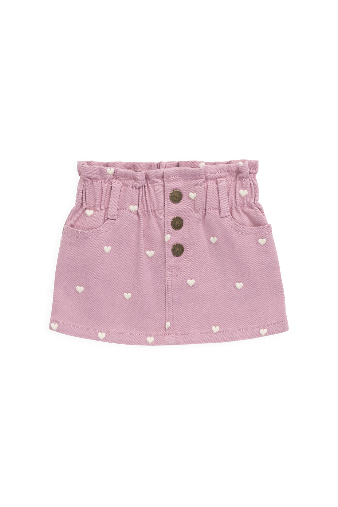 Briella Skirt - Petite Heart Orchid Childrens Skirt from Jamie Kay Australia