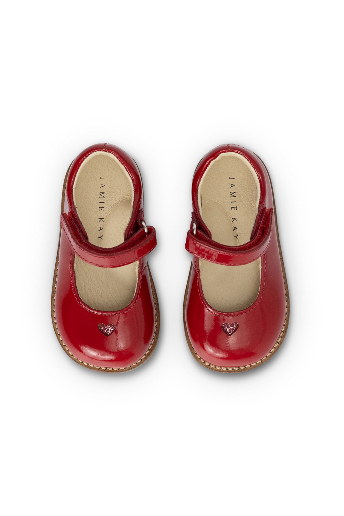Dahlia Loafer - Patent Red Childrens Footwear from Jamie Kay Australia