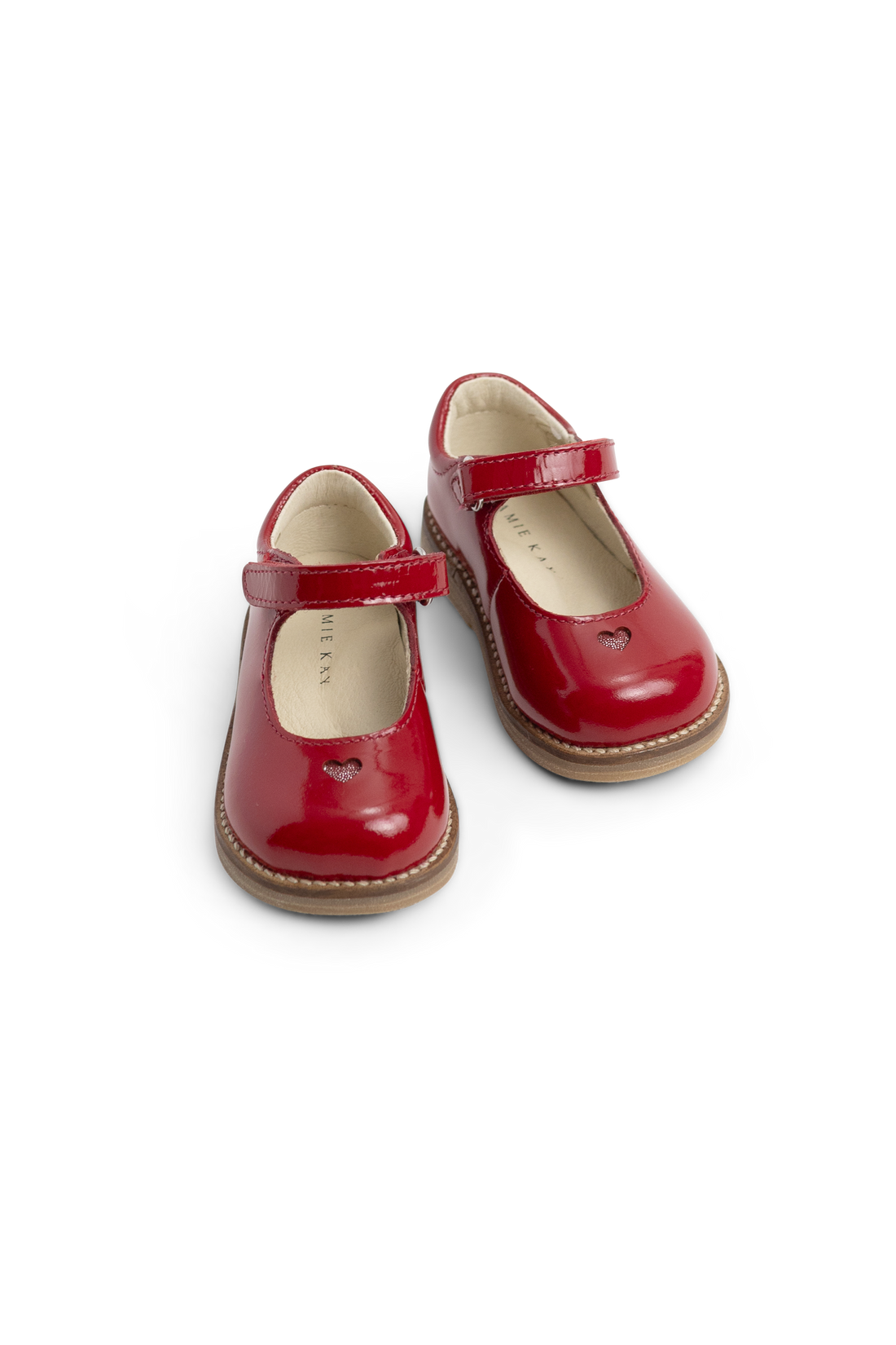 Dahlia Loafer - Patent Red Childrens Footwear from Jamie Kay Australia