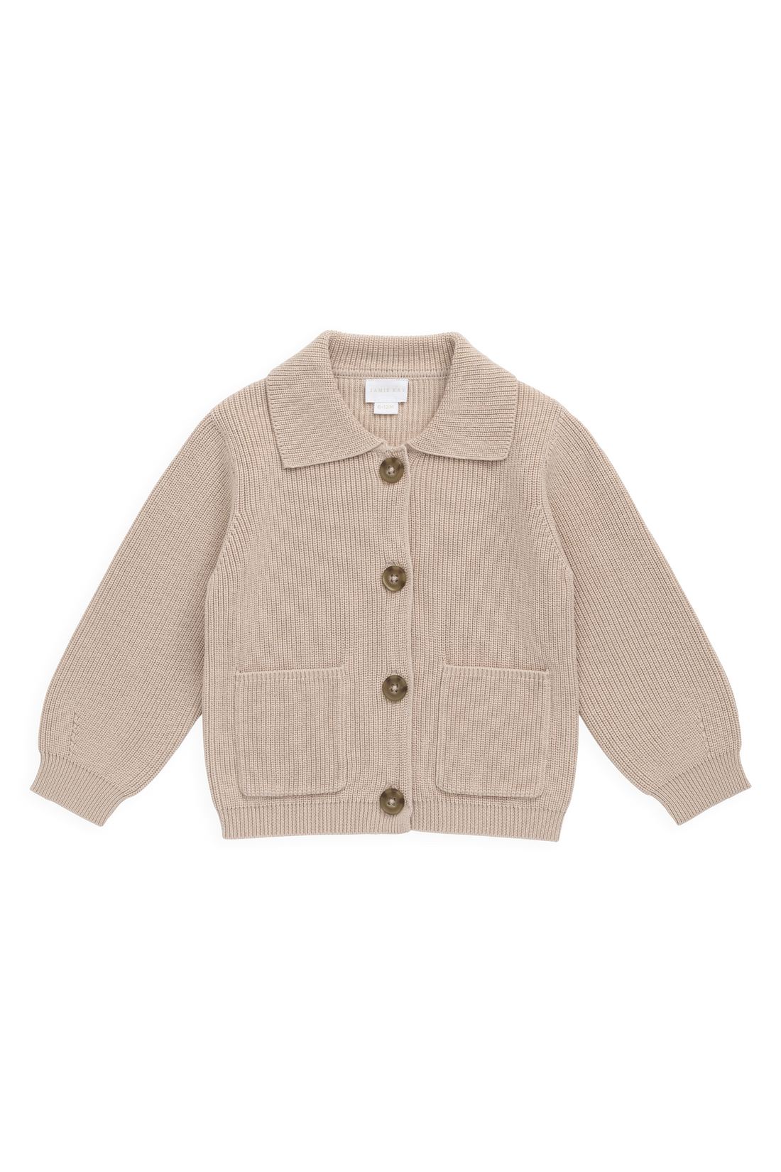 Ford Knit Jacket - Sand Childrens jacket from Jamie Kay Australia