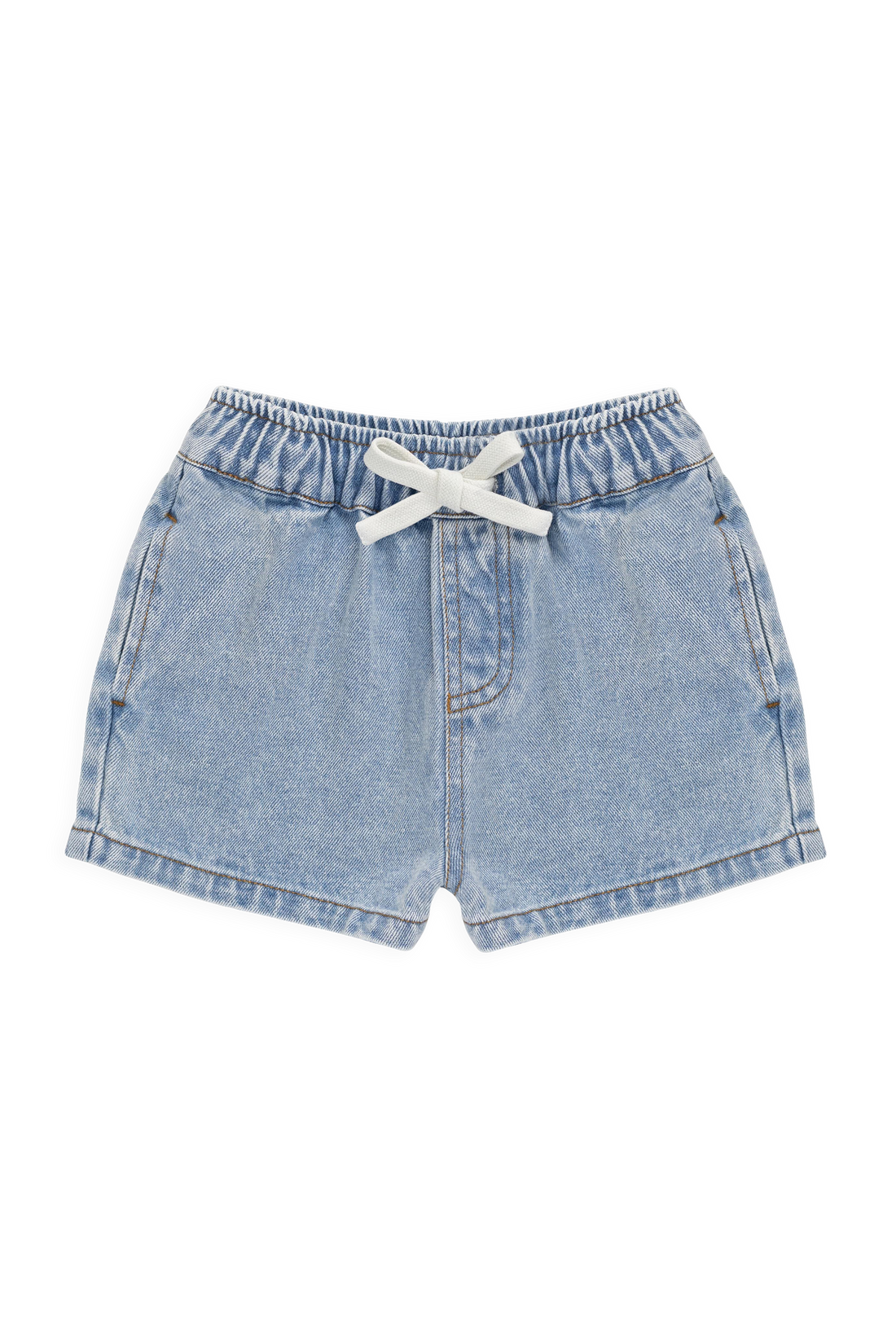 Kane Denim Short - Light Wash Childrens Shorts from Jamie Kay Australia