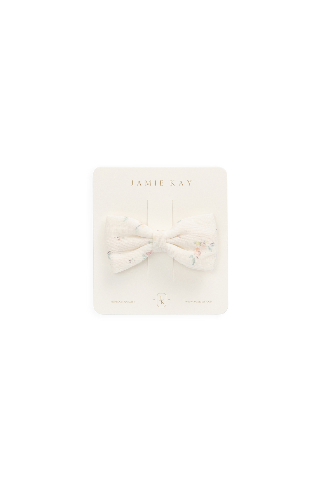 Organic Cotton Desiree Bow - Solange Snow Childrens Bow from Jamie Kay Australia