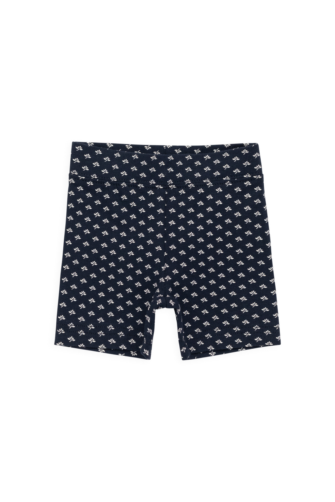 Organic Cotton Everyday Bike Short - Lisa Petite Indigo Childrens Shorts from Jamie Kay Australia