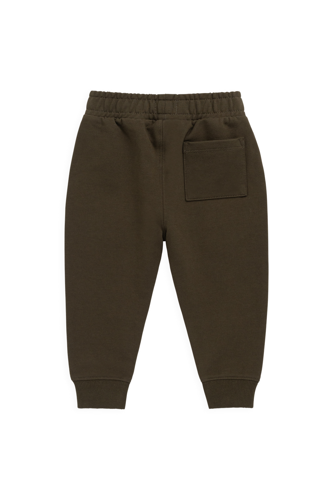 Organic Cotton Jalen Track Pant - Deep Olive Childrens Pant from Jamie Kay Australia