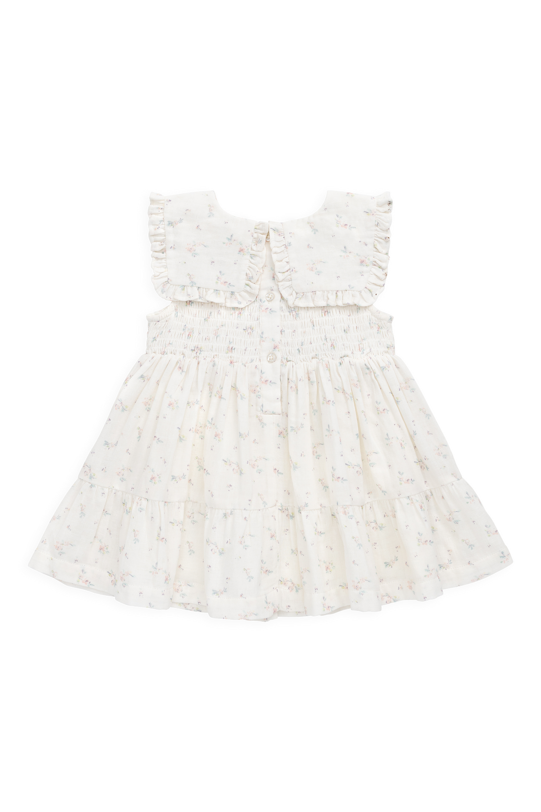 Organic Cotton Muslin Christabel Dress - Solange Snow Childrens Dress from Jamie Kay Australia