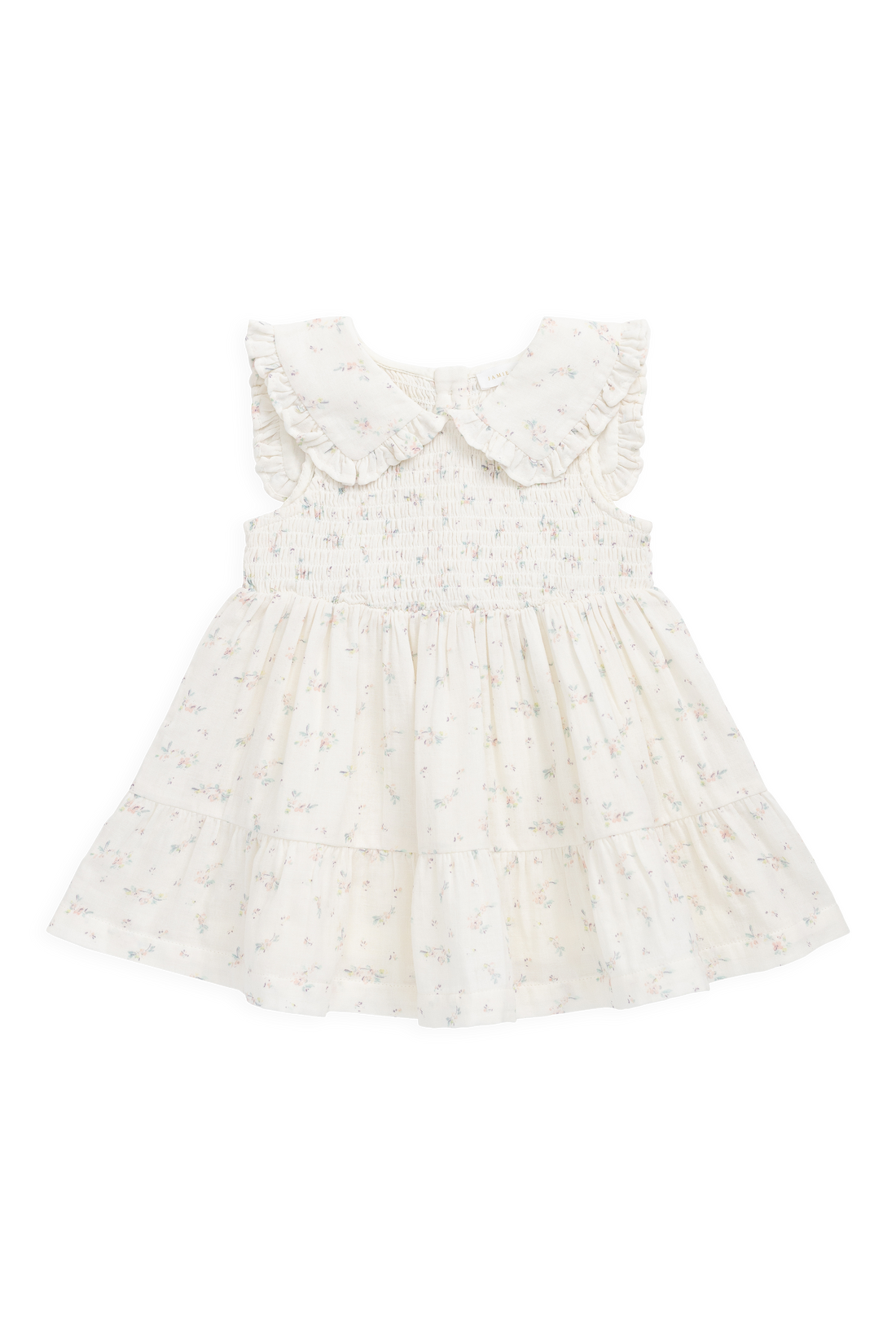 Organic Cotton Muslin Christabel Dress - Solange Snow Childrens Dress from Jamie Kay Australia