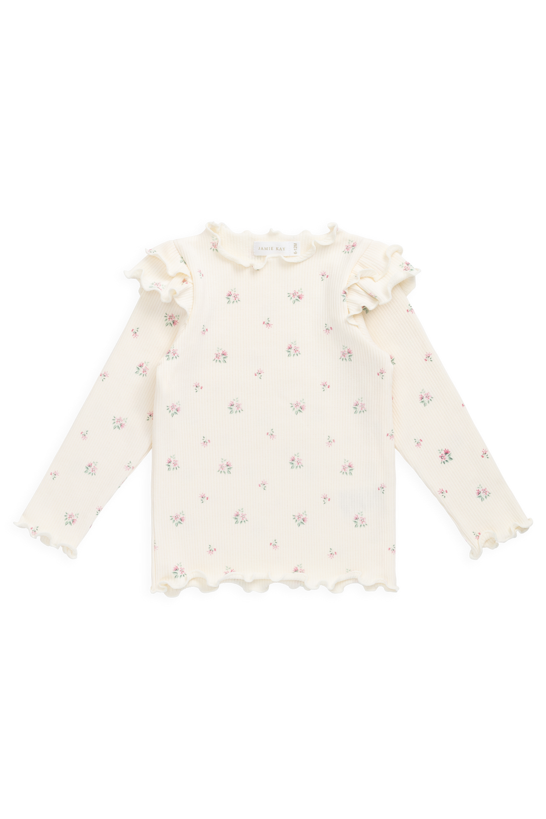 Organic Cotton Rib Winslet Top - Emma Whisper Childrens Top from Jamie Kay Australia