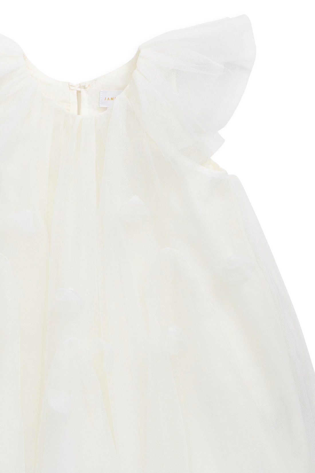 Rhea Tulle Dress - Parchment Childrens Dress from Jamie Kay Australia