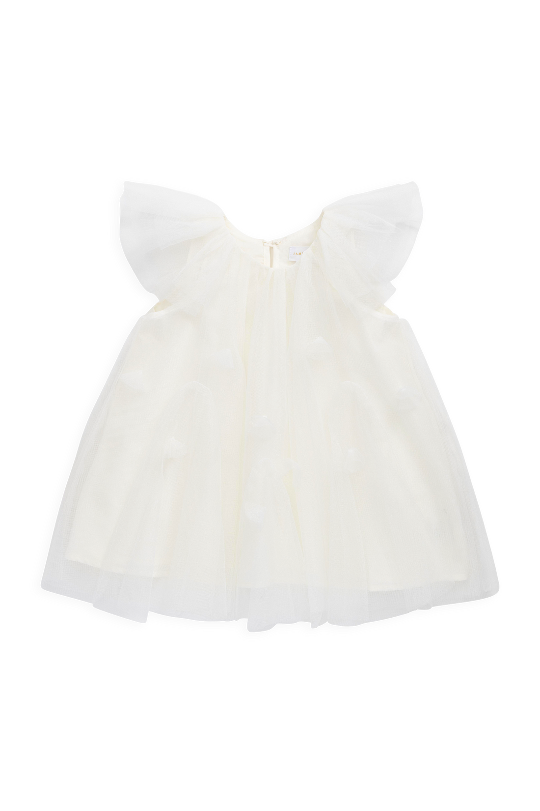 Rhea Tulle Dress - Parchment Childrens Dress from Jamie Kay Australia