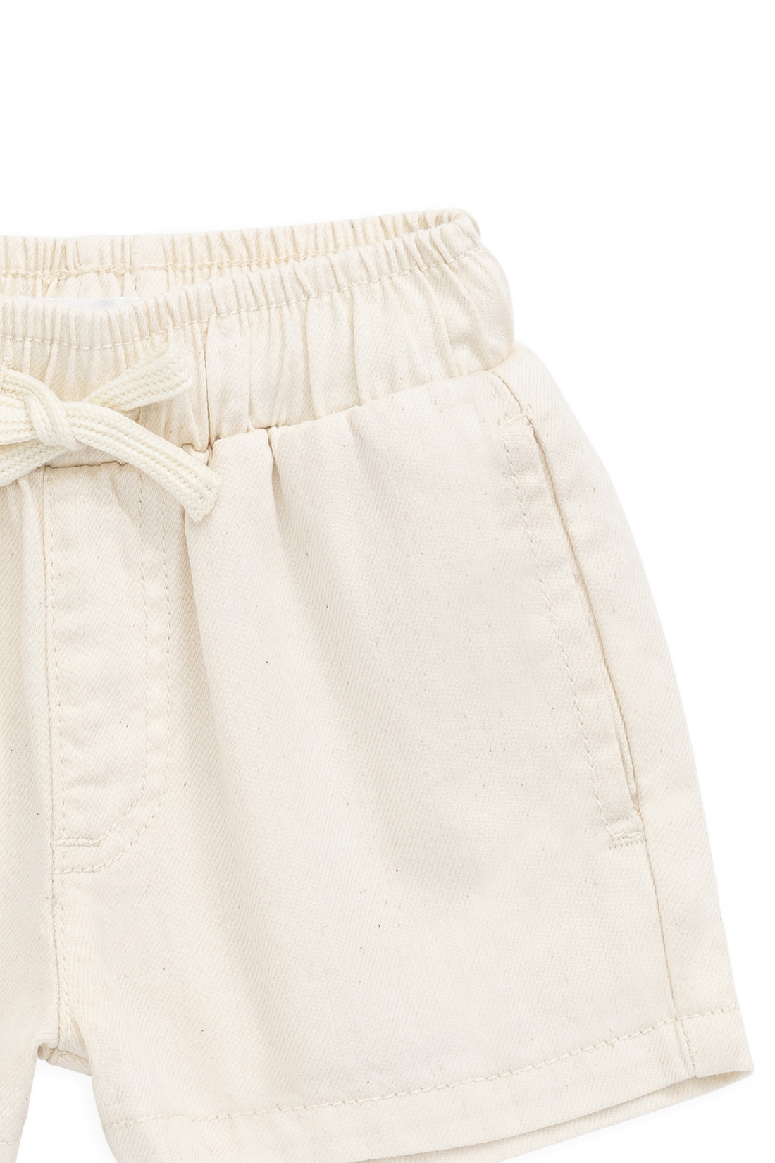 Zayn Short - Natural Childrens Shorts from Jamie Kay Australia