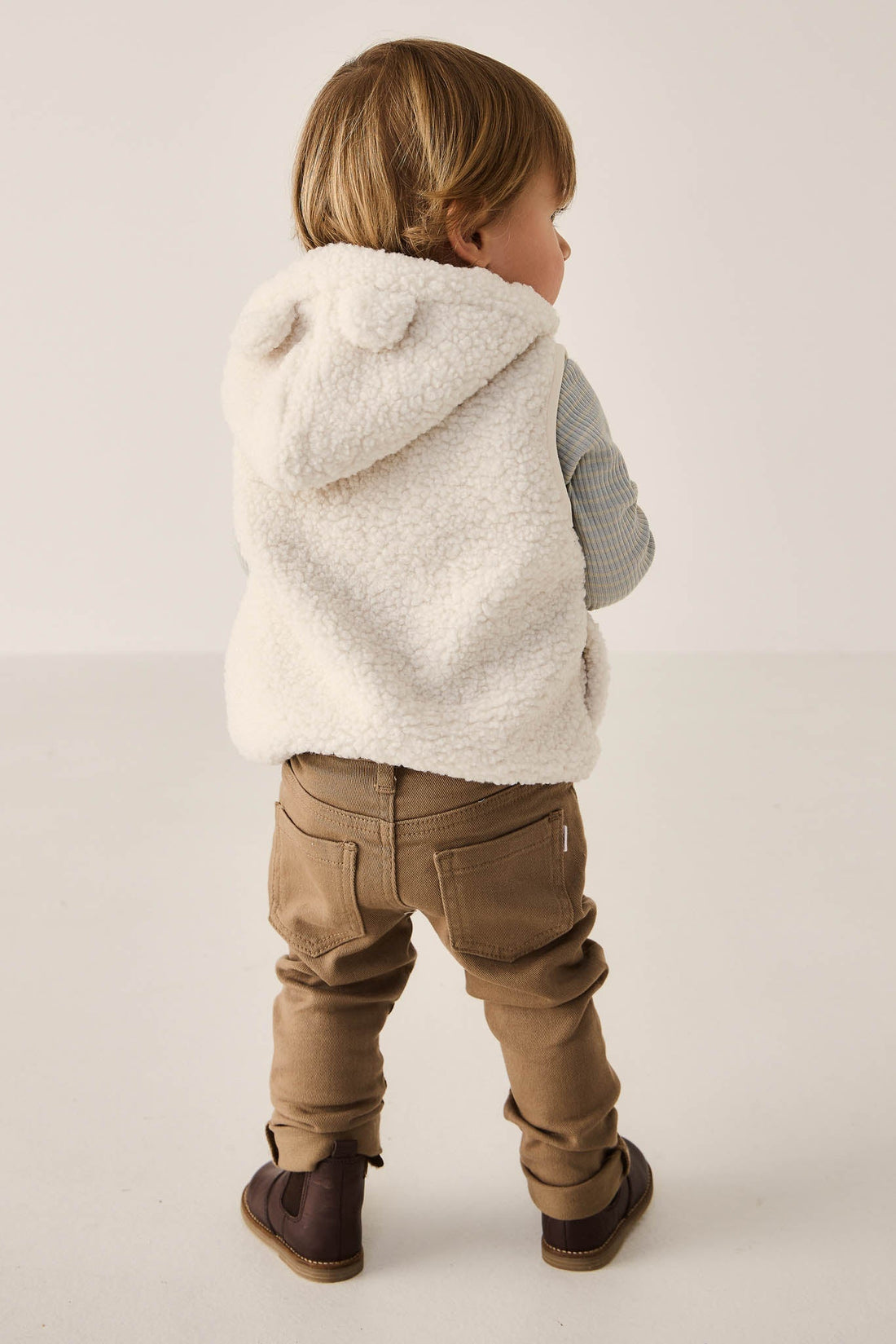 Austin Woven Pant - Wheat Childrens Pant from Jamie Kay Australia