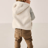 Austin Woven Pant - Wheat Childrens Pant from Jamie Kay Australia