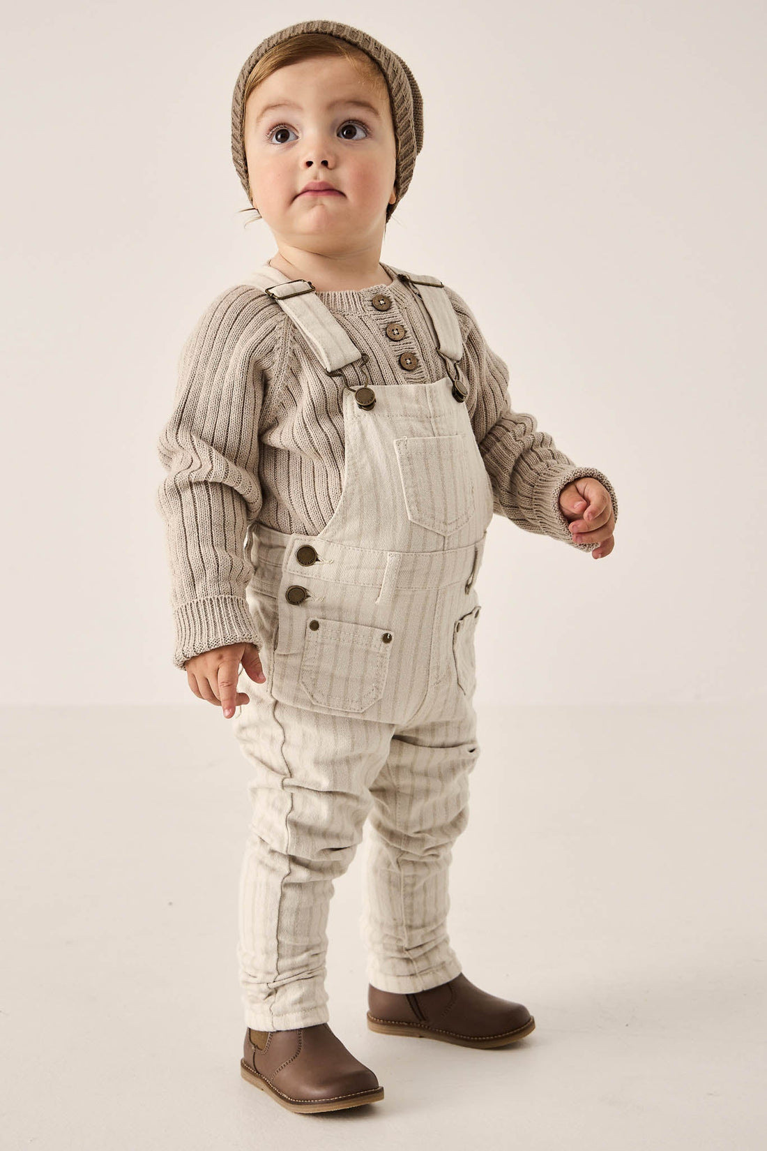 Xander Jumper - Sand Marle Childrens Jumper from Jamie Kay Australia