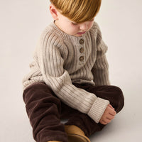 Xander Jumper - Sand Marle Childrens Jumper from Jamie Kay Australia