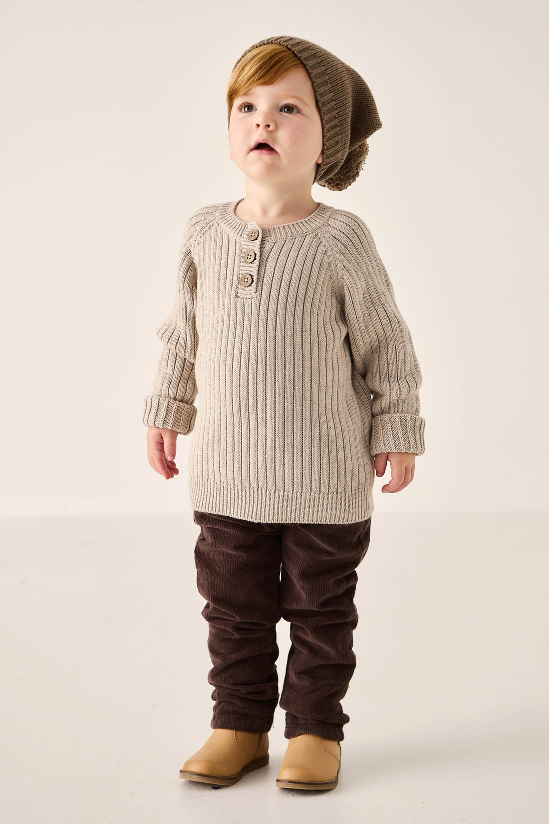 Austin Woven Pant - Bear Childrens Pant from Jamie Kay Australia