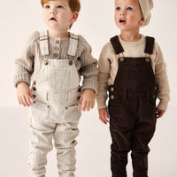 Jordie Cord Overall - Bear Childrens Overall from Jamie Kay Australia