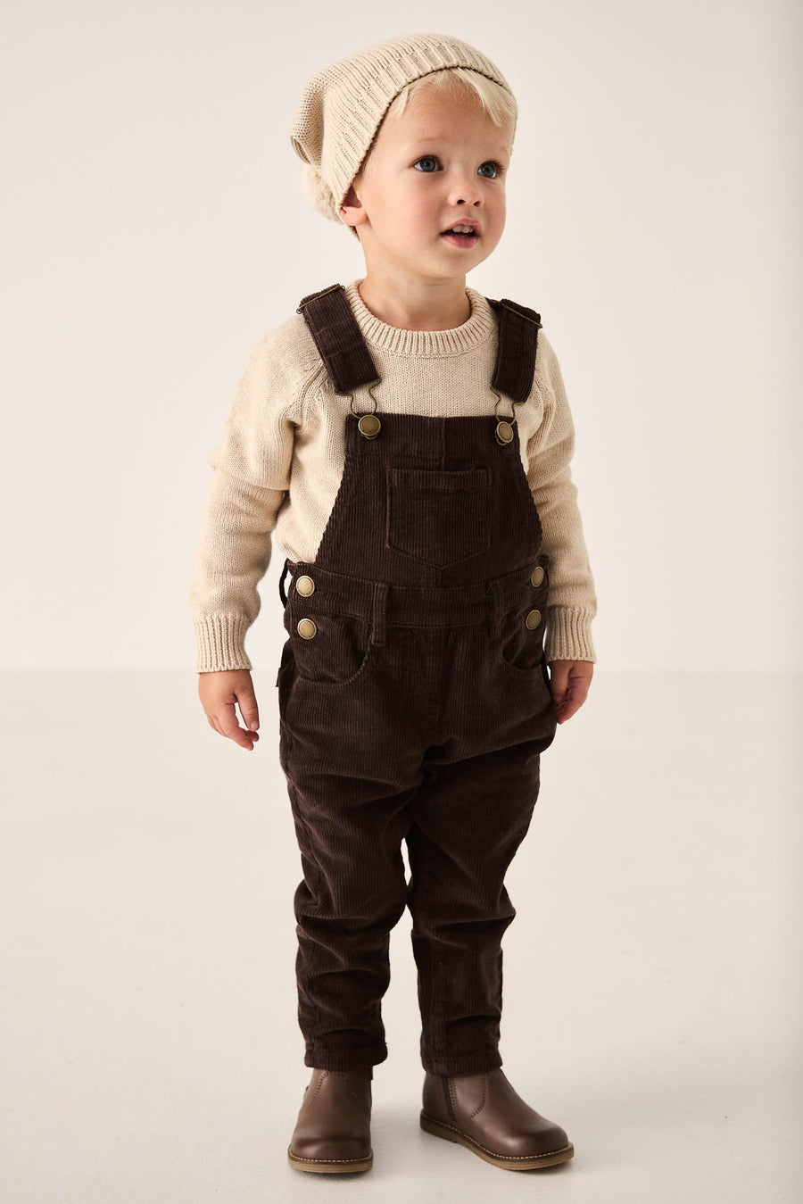 Jordie Cord Overall - Bear Childrens Overall from Jamie Kay Australia