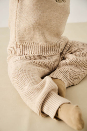 Ethan Pant - Oatmeal Marle Childrens Pant from Jamie Kay Australia