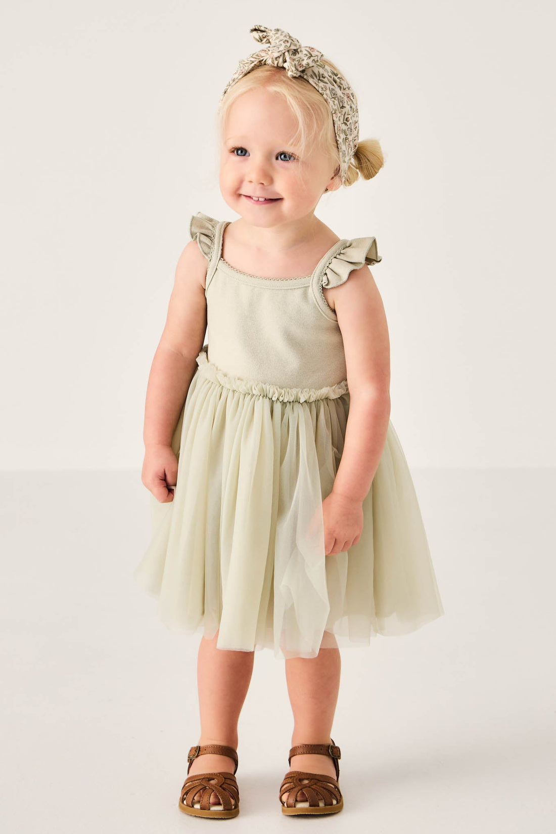 Katie Tutu Dress - Honeydew Childrens Dress from Jamie Kay Australia