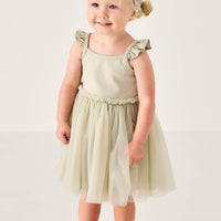 Katie Tutu Dress - Honeydew Childrens Dress from Jamie Kay Australia