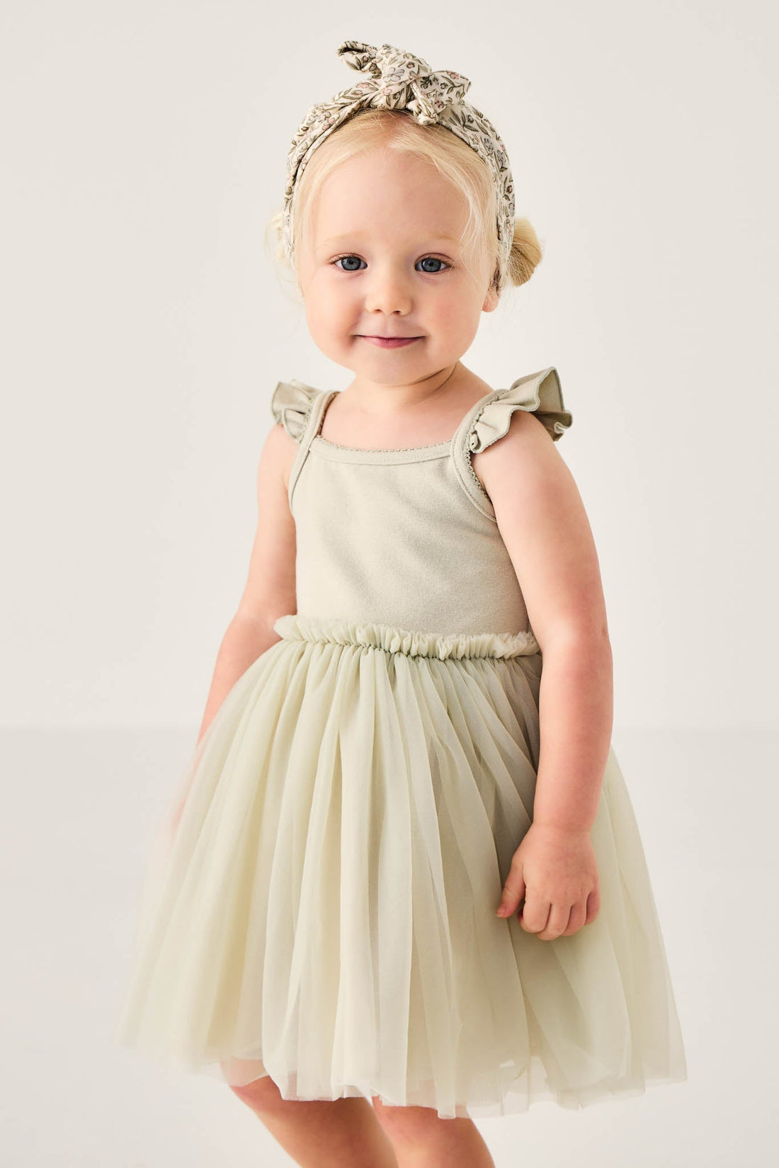 Katie Tutu Dress - Honeydew Childrens Dress from Jamie Kay Australia