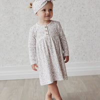 Organic Cotton Bridget Dress - Posy Floral Childrens Dress from Jamie Kay Australia