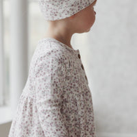 Organic Cotton Bridget Dress - Posy Floral Childrens Dress from Jamie Kay Australia