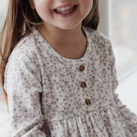 Organic Cotton Bridget Dress - Posy Floral Childrens Dress from Jamie Kay Australia