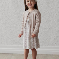 Organic Cotton Bridget Dress - Posy Floral Childrens Dress from Jamie Kay Australia