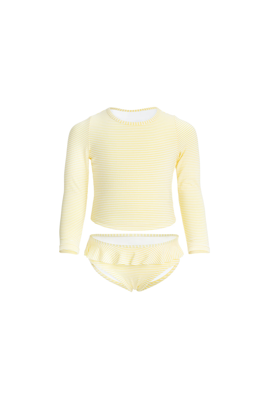 Brielle Swim Set - Camomile Stripe Childrens Swimwear from Jamie Kay Australia