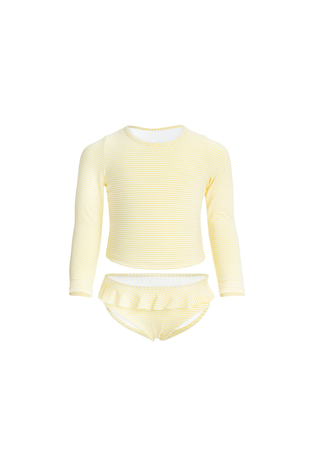 Brielle Swim Set - Camomile Stripe Childrens Swimwear from Jamie Kay Australia